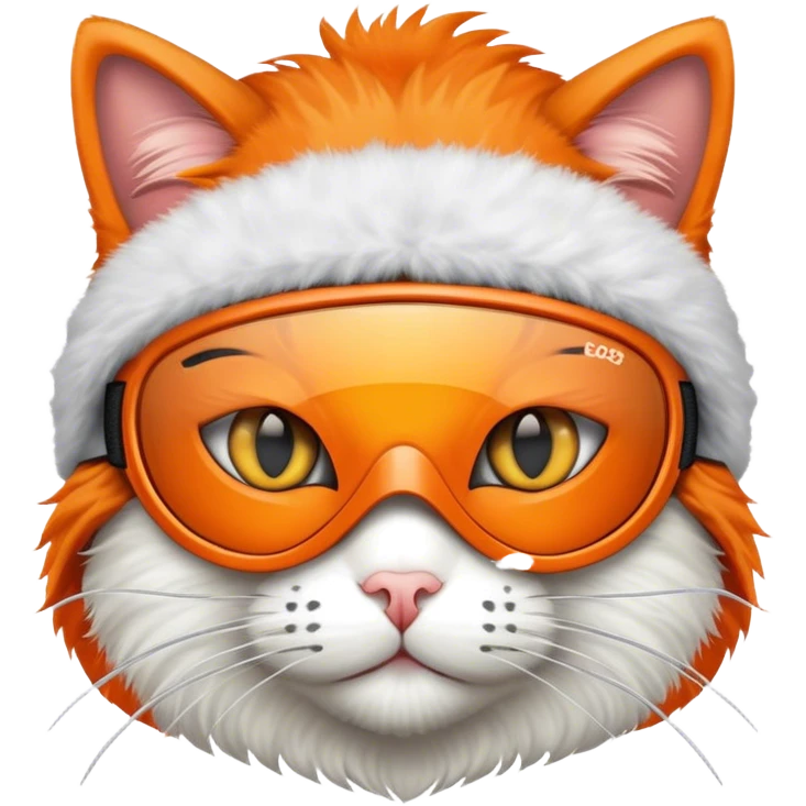 Cat wearing a ski mask  emoji