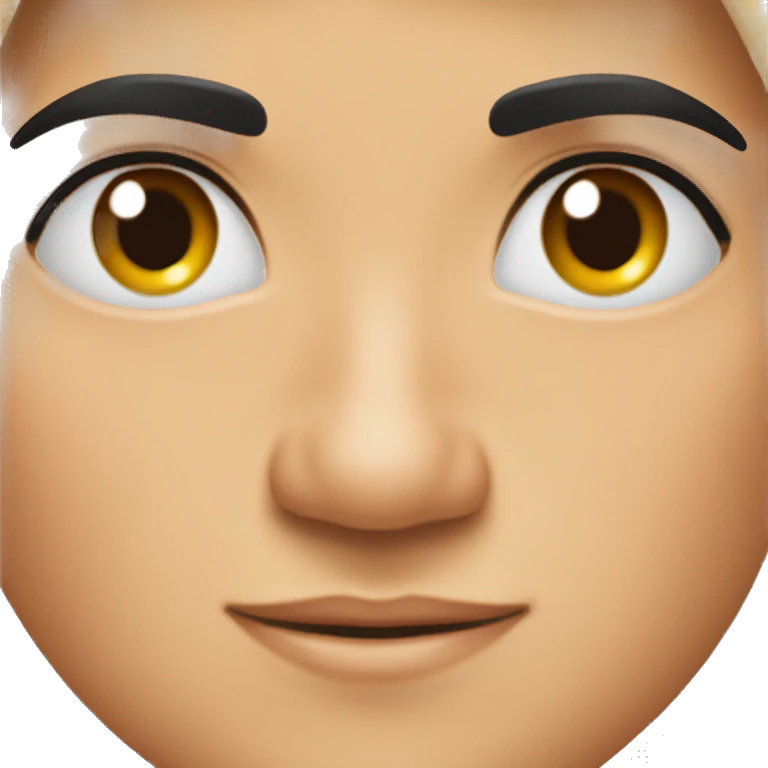 Eyebrow raise Point￼ emoji