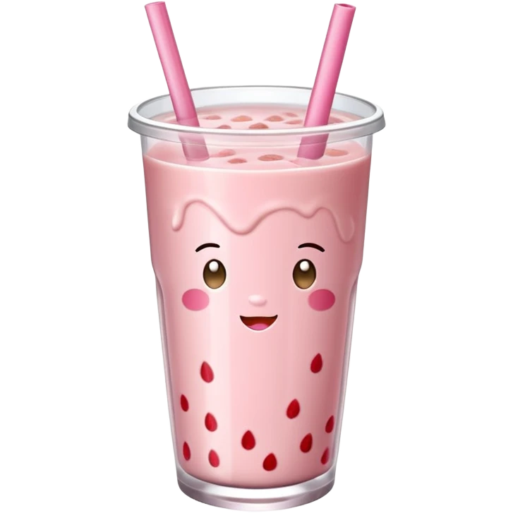 Strawberry Milk Tea emoji