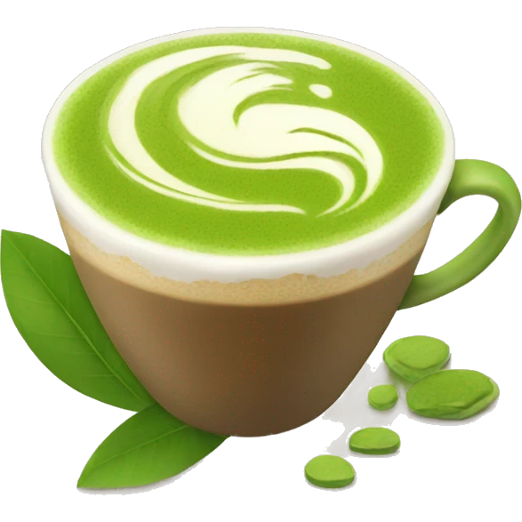 matcha latte emoji