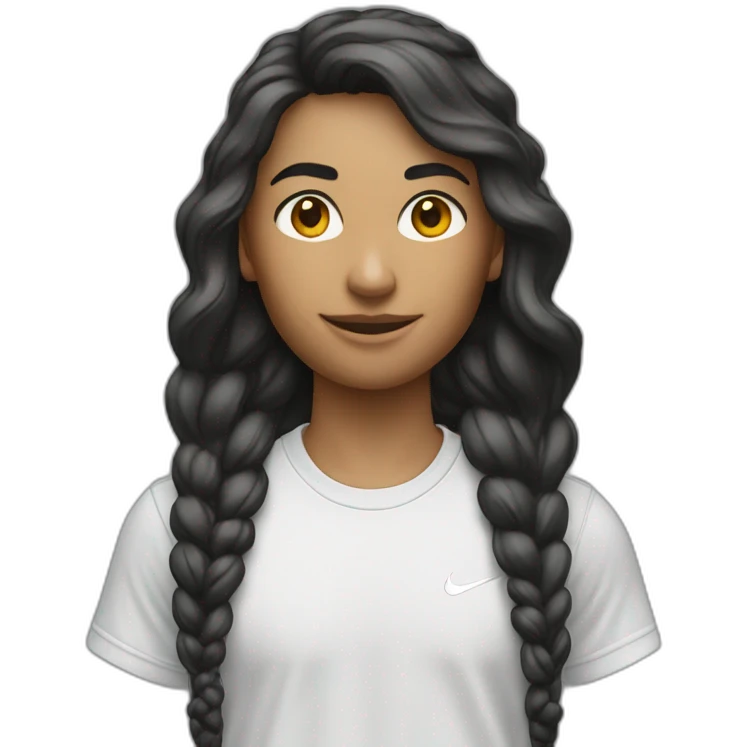 Ensemble nike tech sur une personne emoji