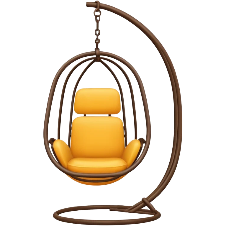 Make a hanging chair emoji