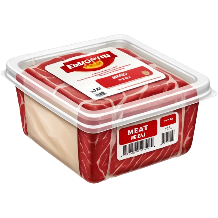 supermarket meat package emoji