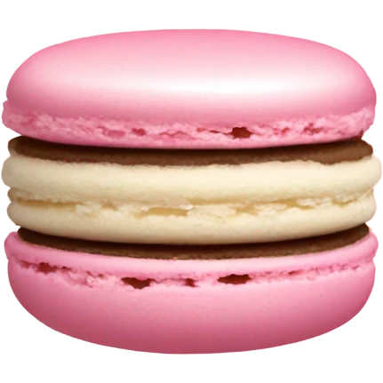 Light pink macaroon emoji