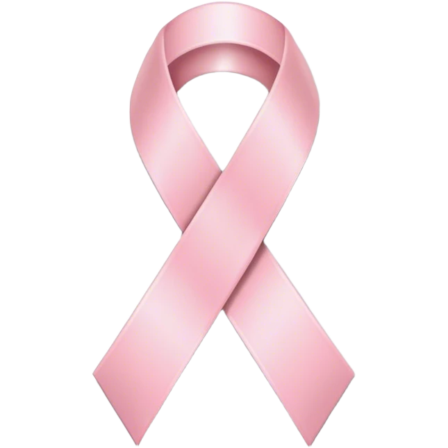 warning symbol with a light pink ribbon emoji