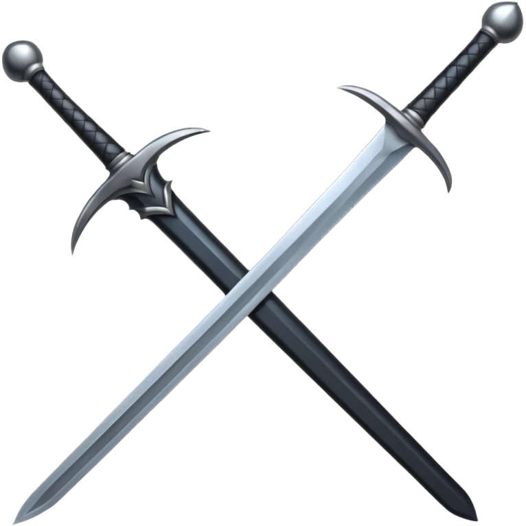make the sword black emoji
