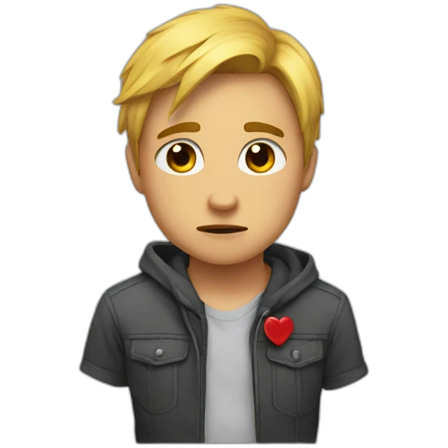 Heart broken emoji