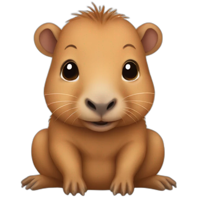 baby capibara emoji