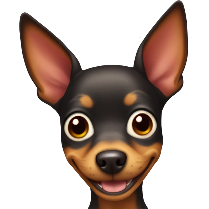 toy terrier red smiles emoji