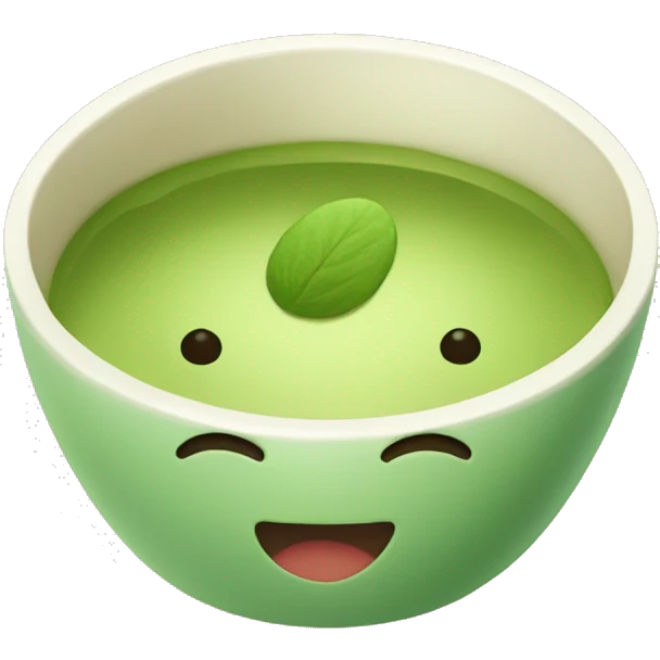cute matcha cup emoji