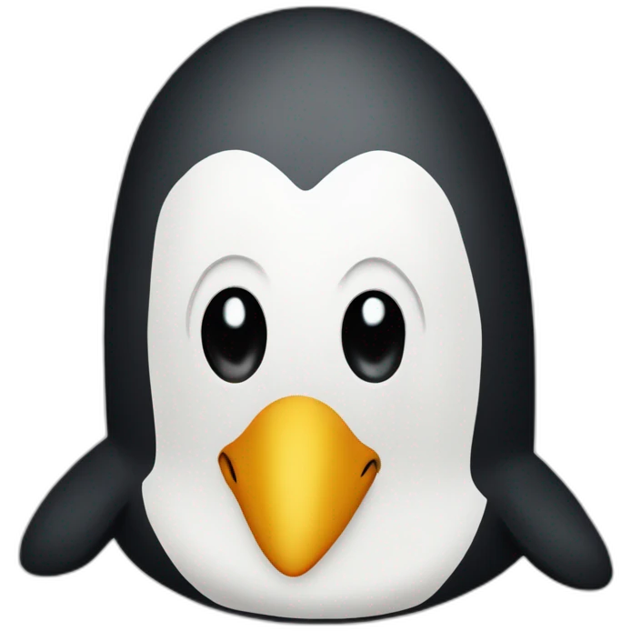 Unix pinguin with OSCoE mentioned emoji