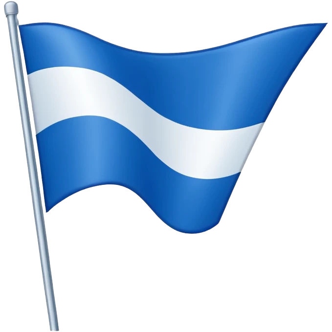 Doul triangular flag emoji