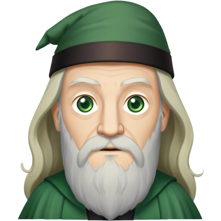 Albus Dumbledore green emoji