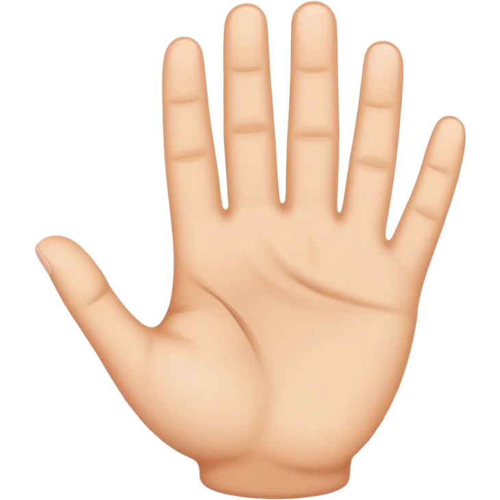 Hand emoji