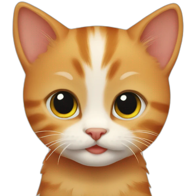 baby ginger cat emoji