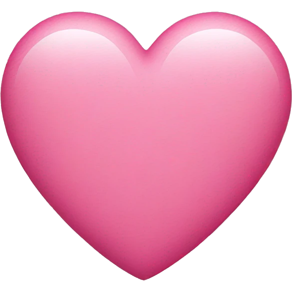 Pink heart emoji