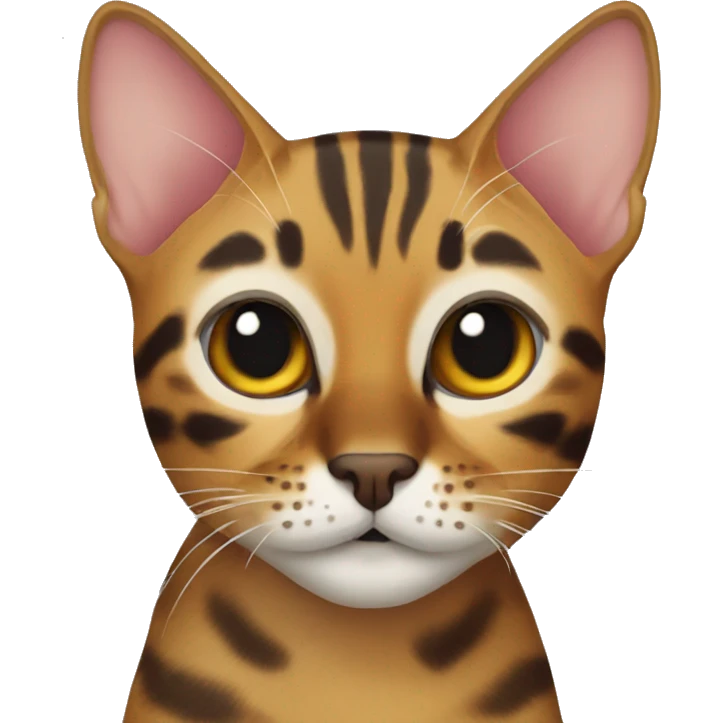 Bengal cat  emoji