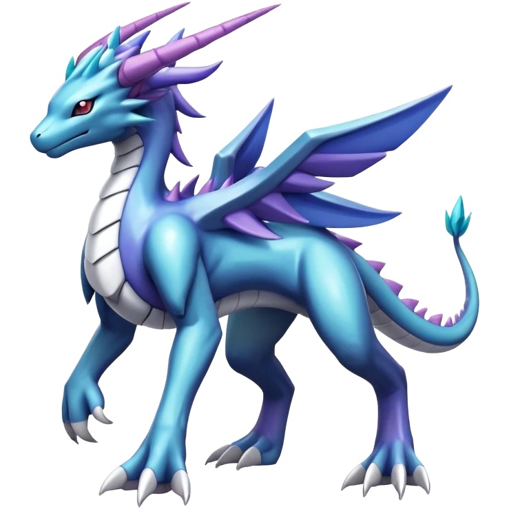  Cool Cute Edgy Shiny Godly Ethereal Digimon-Suicune-Dialga-Reptile full body emoji