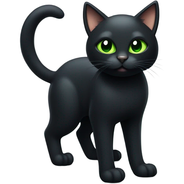 Black cat emoji