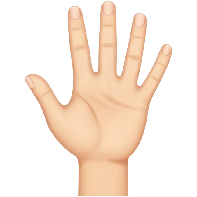 Hand emoji
