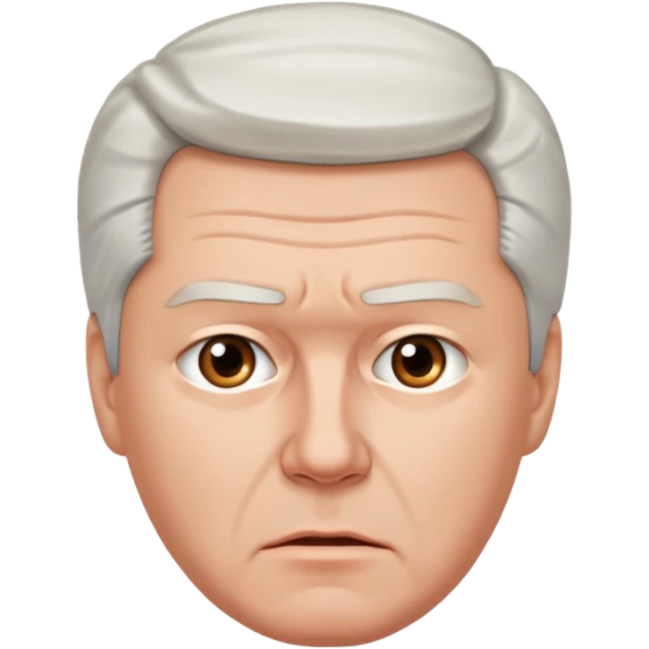 расстроенный мэр Москвы Сергей Собянин в реалистичном стиле  emoji