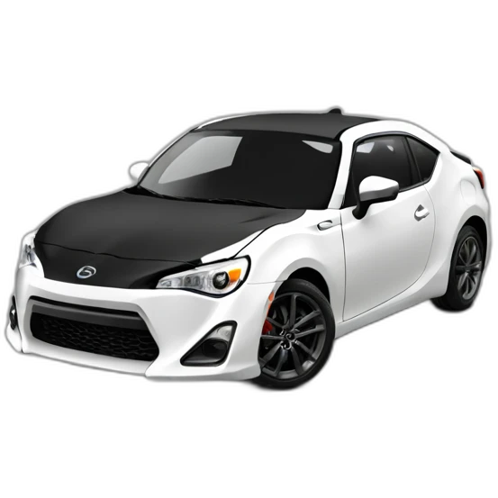 Scion car black emoji