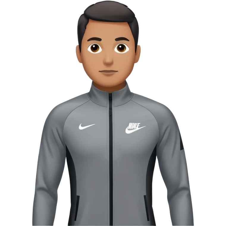 Hitman wearing nike tech suit  emoji