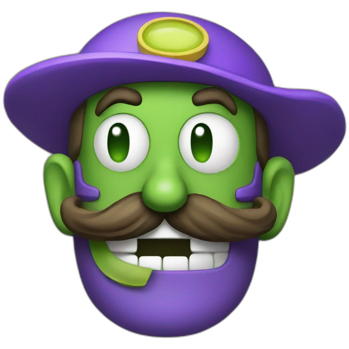 waluigi-with-a-pickle emoji