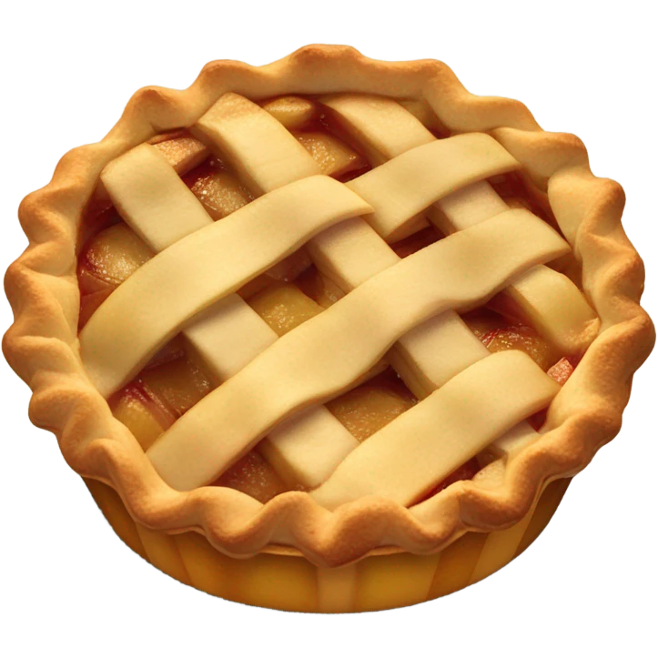 Apple pie emoji