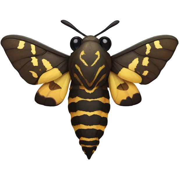 death head moth emoji