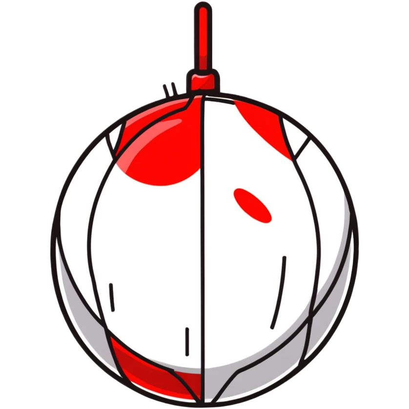 red bomb emoji