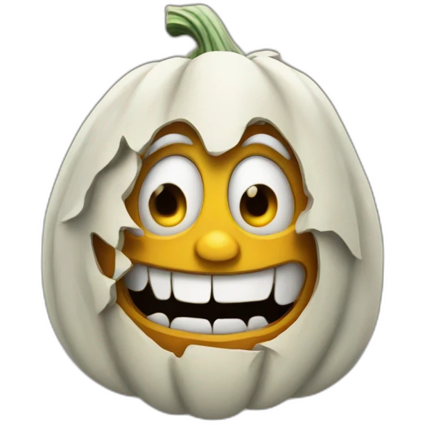 Halloween méchant emoji