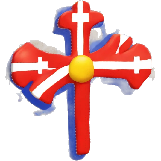 Puerto Rican cross emoji