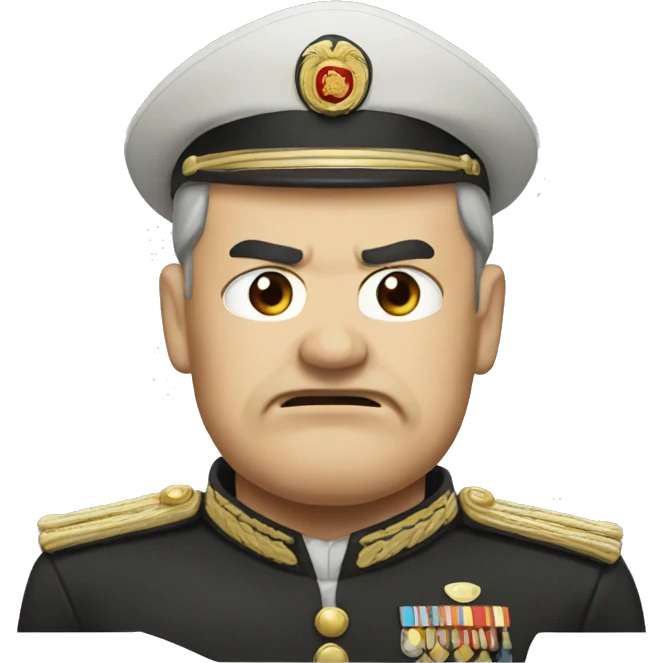 Angry dictator emoji