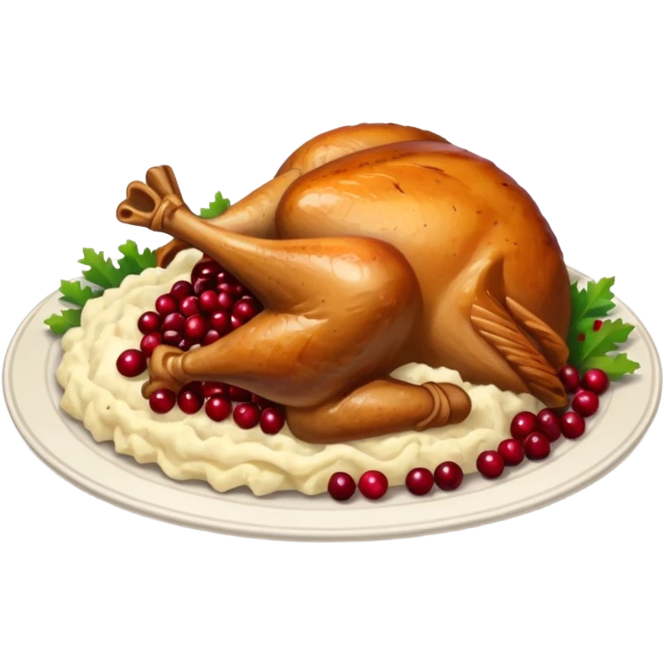 thanksgiving plate emoji