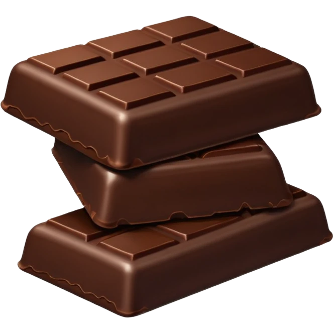dark chocolate emoji