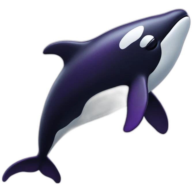 purple orca emoji