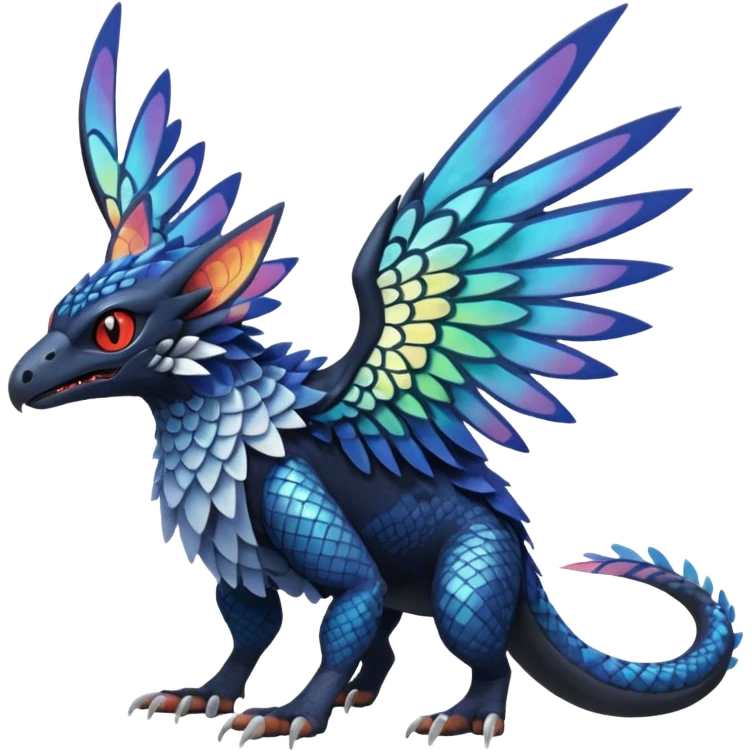 exotic Fakémon-Pokémon-Trico-Nargacuga-Vernid-creature emoji