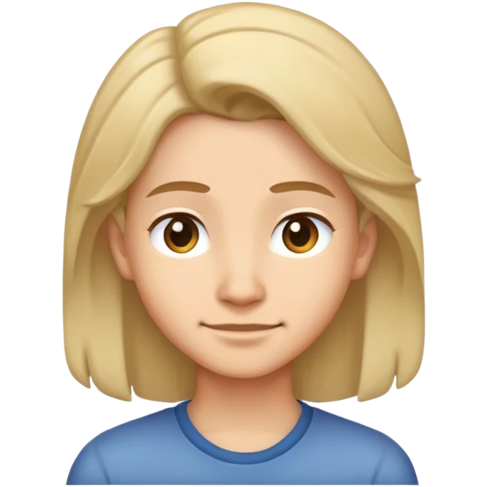 hair tuck with smirk emoji
