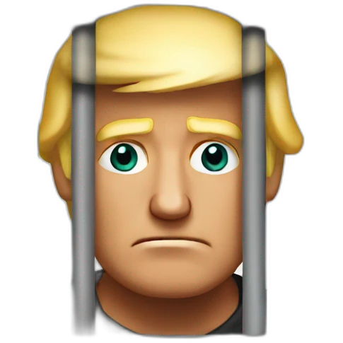 trump in jail emoji