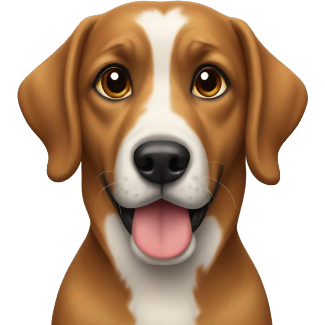 Lachender Hund  emoji