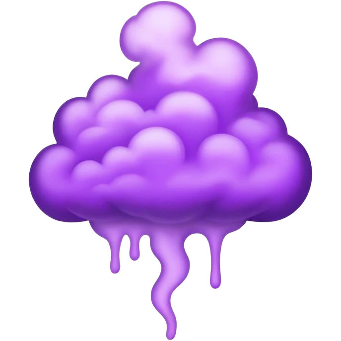 purple smoke emoji