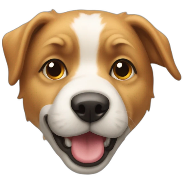chien sur chat emoji