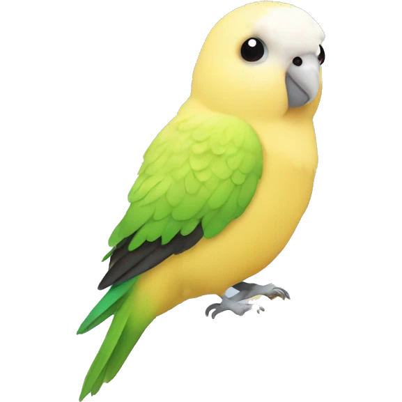 Budgie with cheese emoji