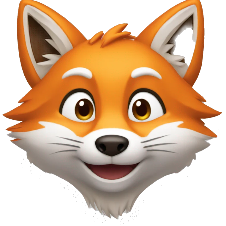Tails the fox emoji