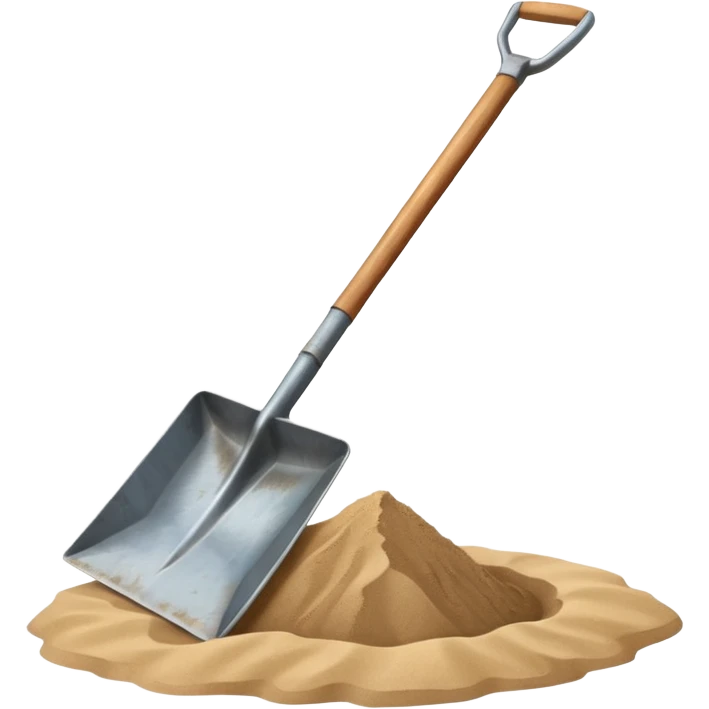 sand spade emoji