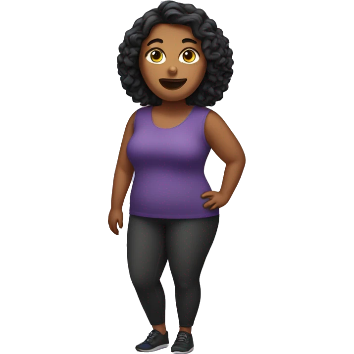 Plus sized woman  emoji