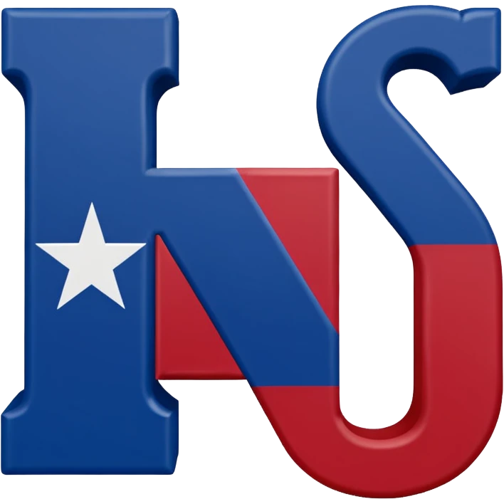 "ATX" Block letters with the Texas State Flag wrapped inside the letter Block space emoji