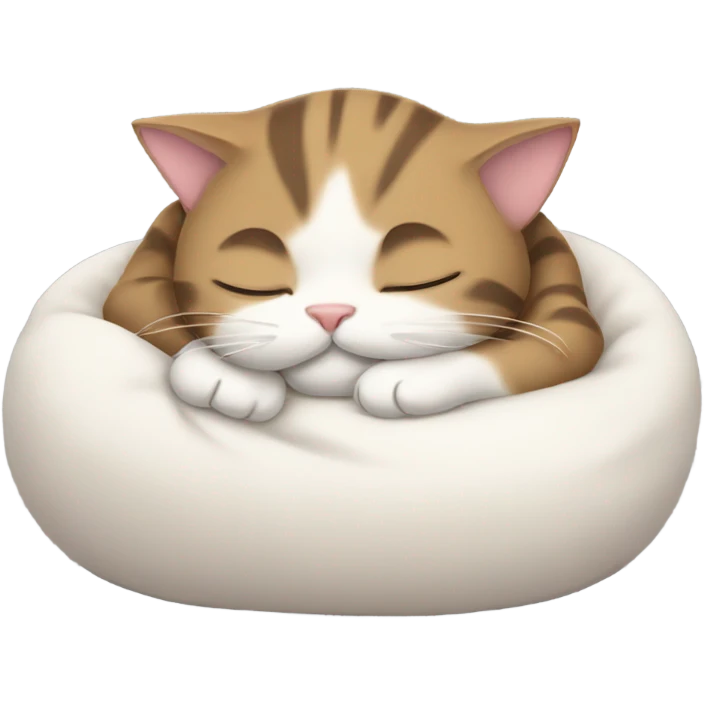 Cat sleep emoji