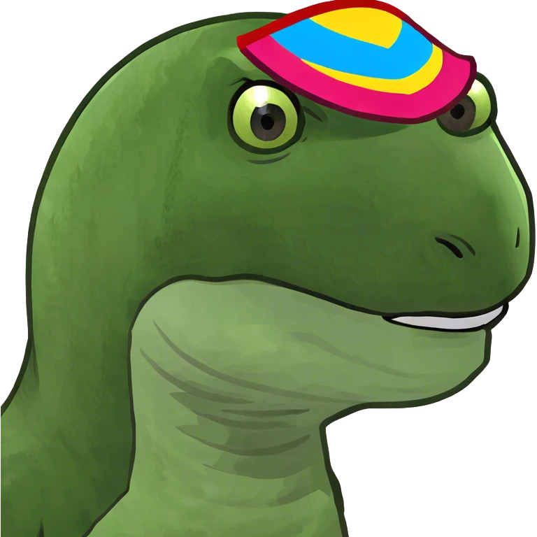 Velociraptor head emoji